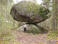 Trek.Today search results: Kummakivi strange rock, Valtola, Southern Savonia, Finland