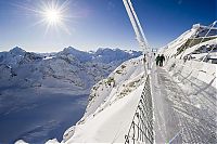 Trek.Today search results: Suspension bridge, Titlis, Switzerland