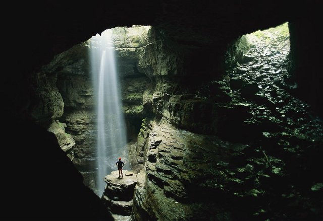 cave underground space