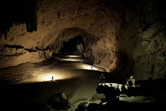 cave underground space