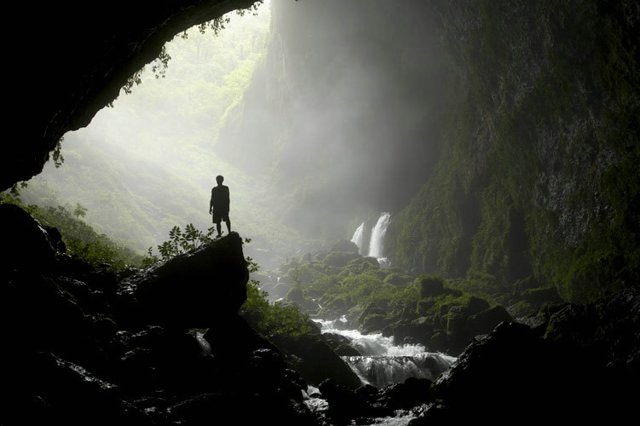 cave underground space