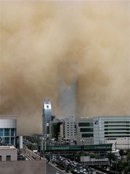 Sandstorm in Saudi Arabia