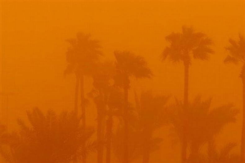 Sandstorm in Saudi Arabia