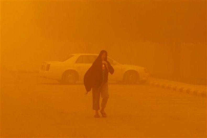 Sandstorm in Saudi Arabia