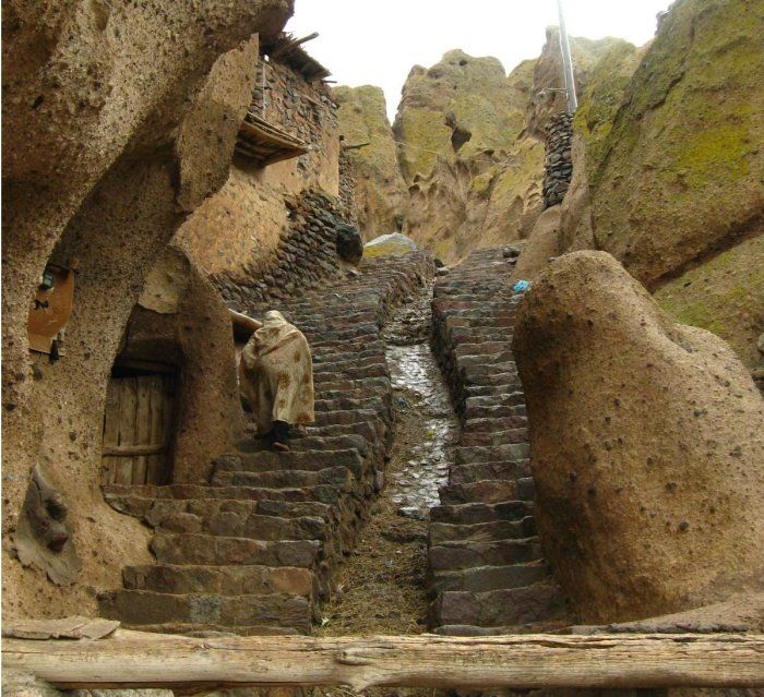 Kandovan village, Sahand Rural District, Osku County, East Azerbaijan Province, Iran