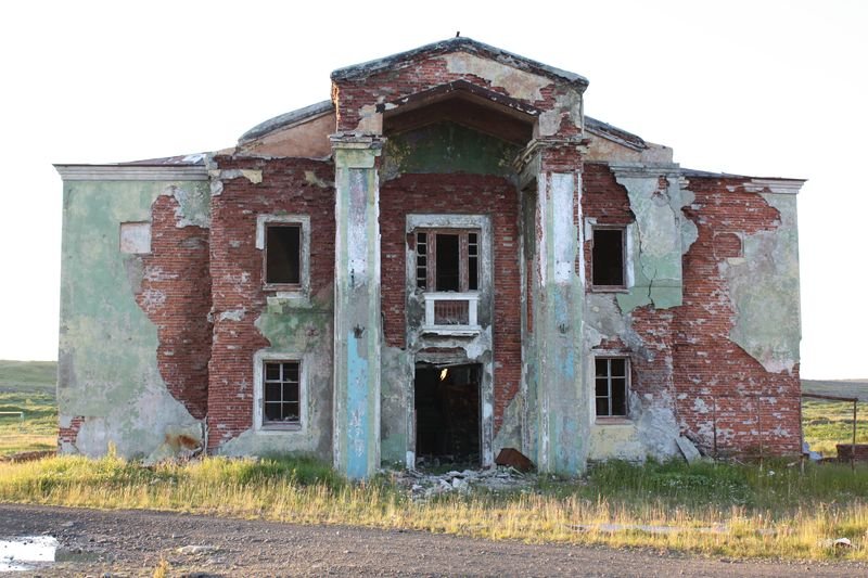 The dead city on the Kola Peninsula - Cape of the North-western Russia