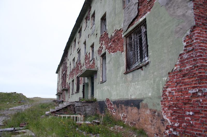 The dead city on the Kola Peninsula - Cape of the North-western Russia