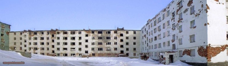 The dead city on the Kola Peninsula - Cape of the North-western Russia