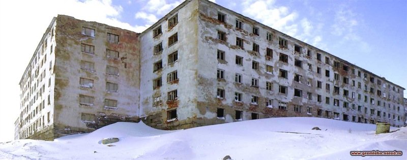 The dead city on the Kola Peninsula - Cape of the North-western Russia