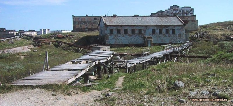 The dead city on the Kola Peninsula - Cape of the North-western Russia