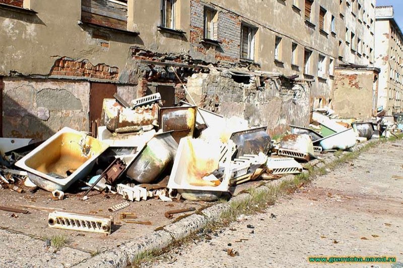 The dead city on the Kola Peninsula - Cape of the North-western Russia