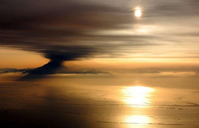 Alaska, volcanic eruption