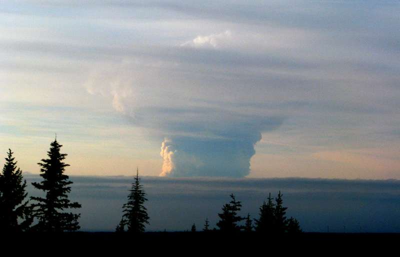 Alaska, volcanic eruption