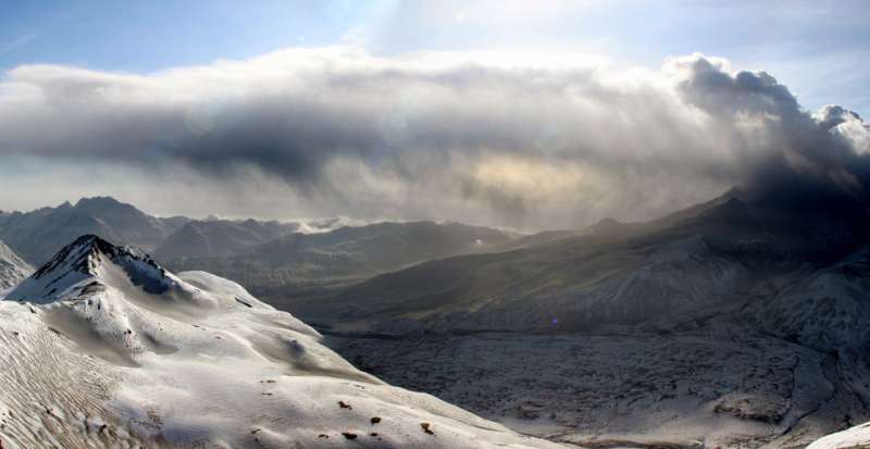 Alaska, volcanic eruption