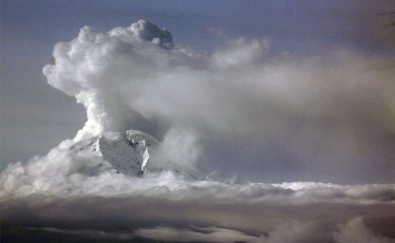 Alaska, volcanic eruption