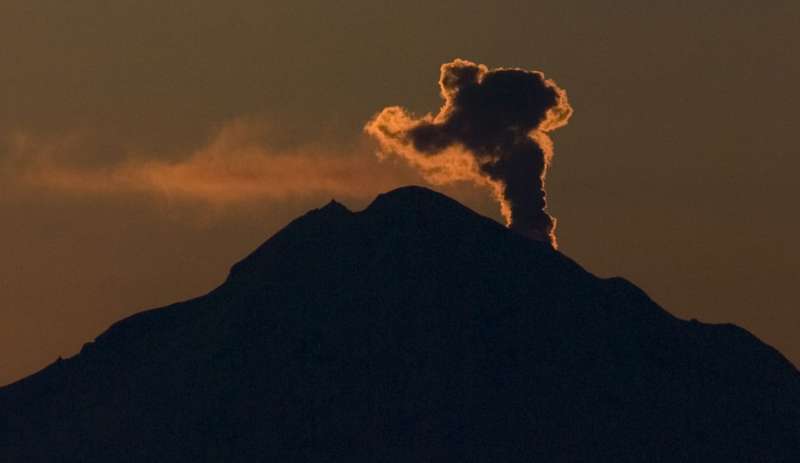 Alaska, volcanic eruption