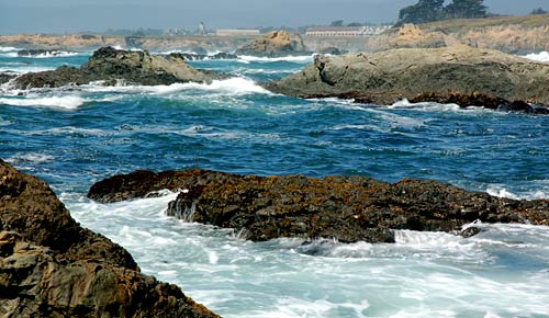 Glass Beach in California