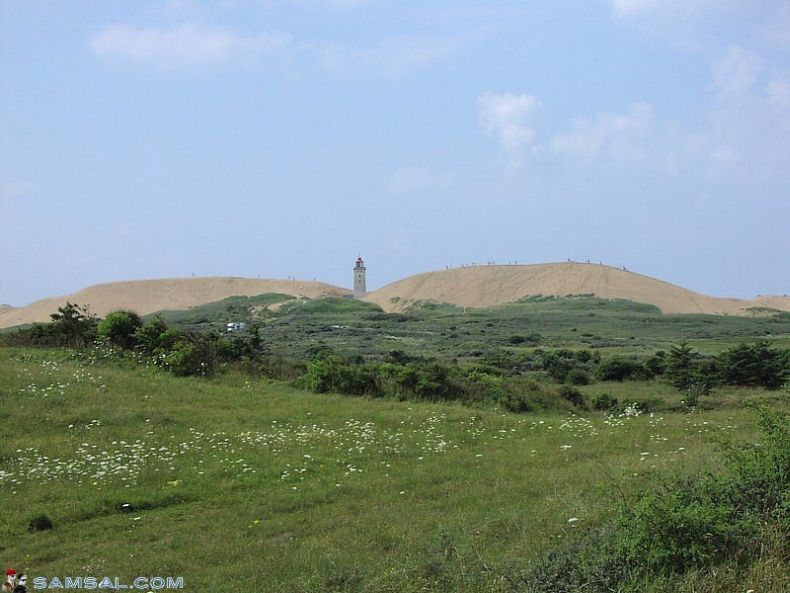 The abandoned lighthouse in Denmark