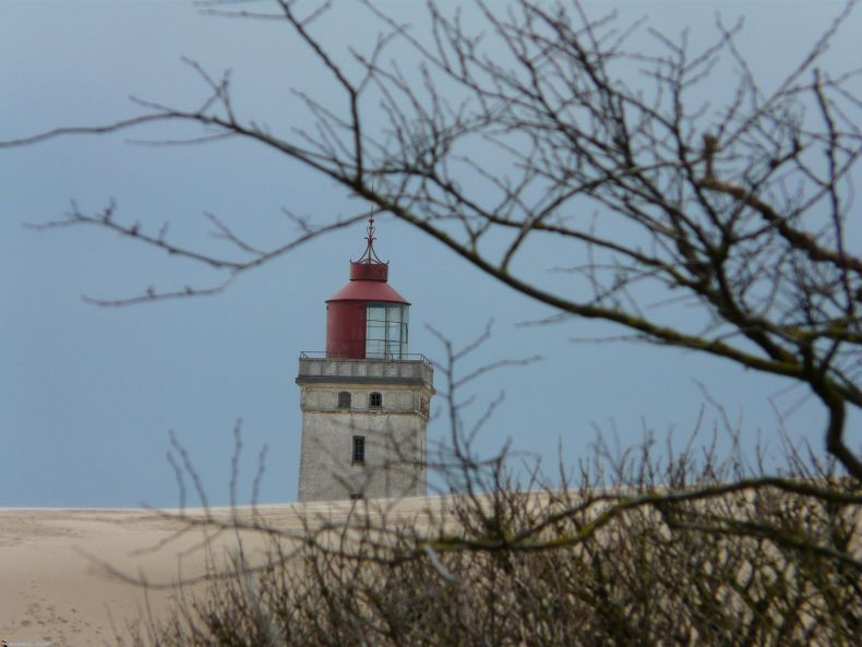 The abandoned lighthouse in Denmark