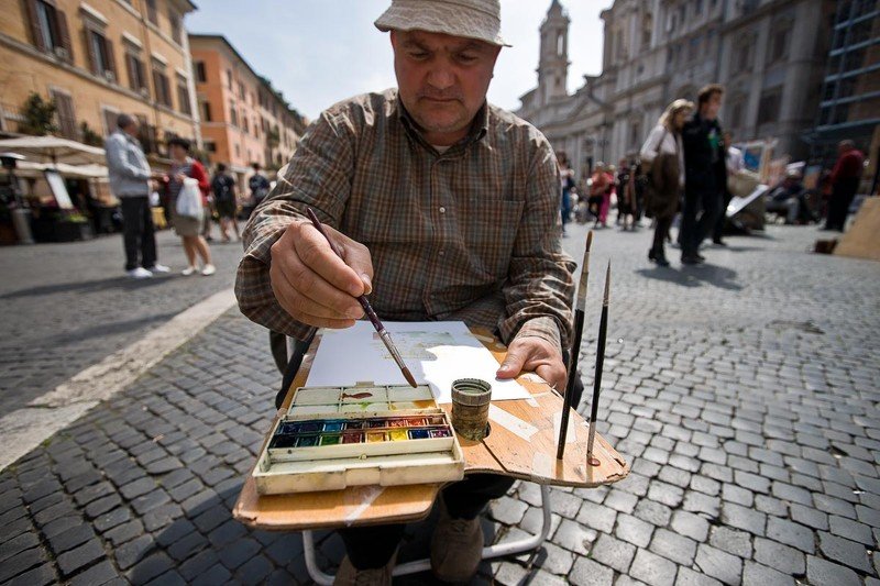 Life in Rome, Italy