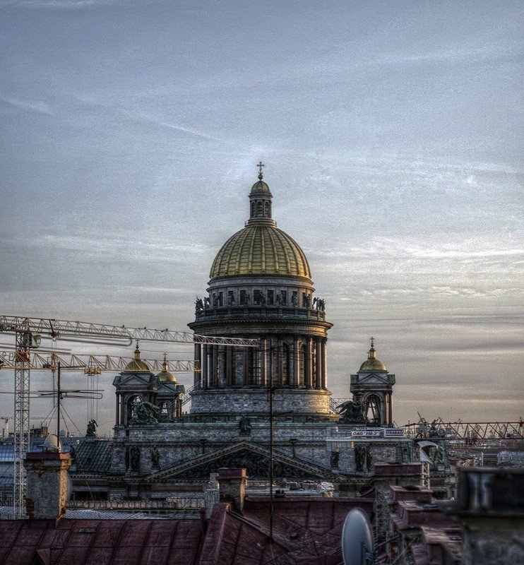 Morning in St. Petersburg, Russia