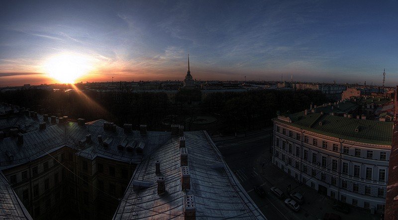 Morning in St. Petersburg, Russia