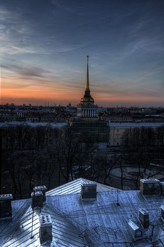 Morning in St. Petersburg, Russia