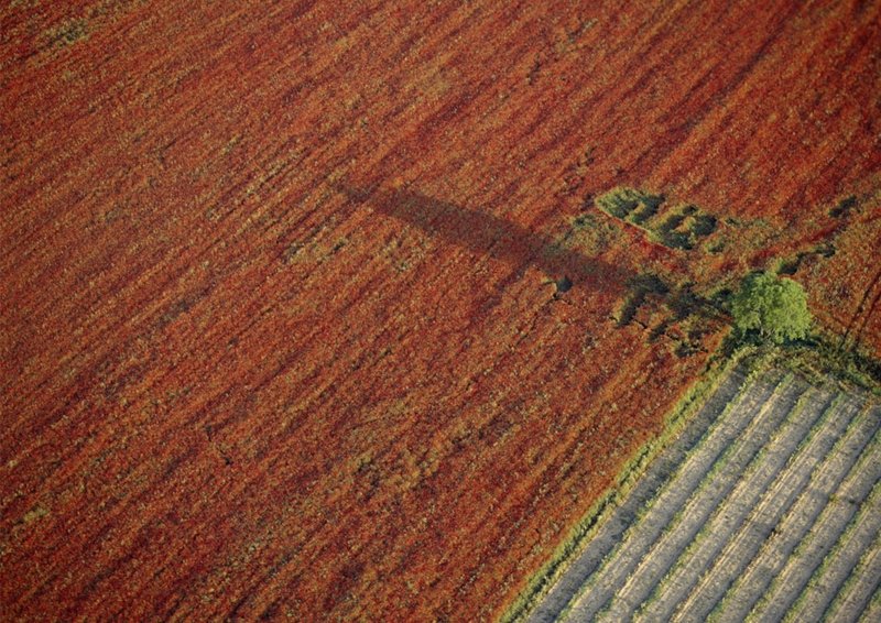 bird's-eye view aerial landscape photography