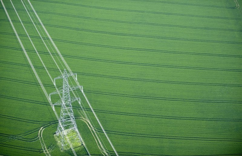 bird's-eye view aerial landscape photography