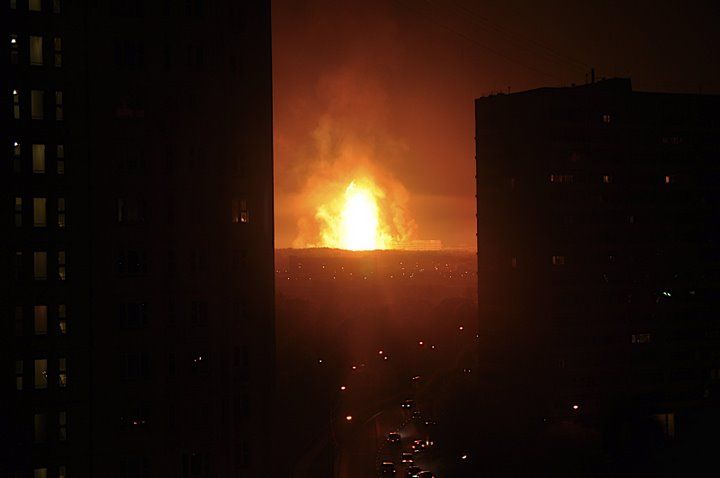 Gas explosion, Moscow