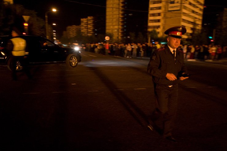 Gas explosion, Moscow