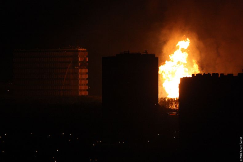 Gas explosion, Moscow