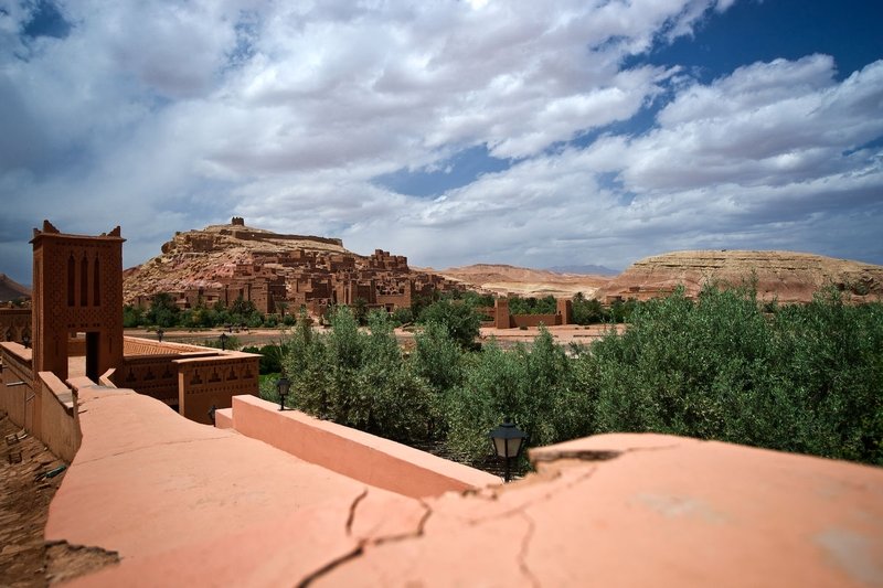 The fortress at the river, Casbah Ait-Ben-Haddou