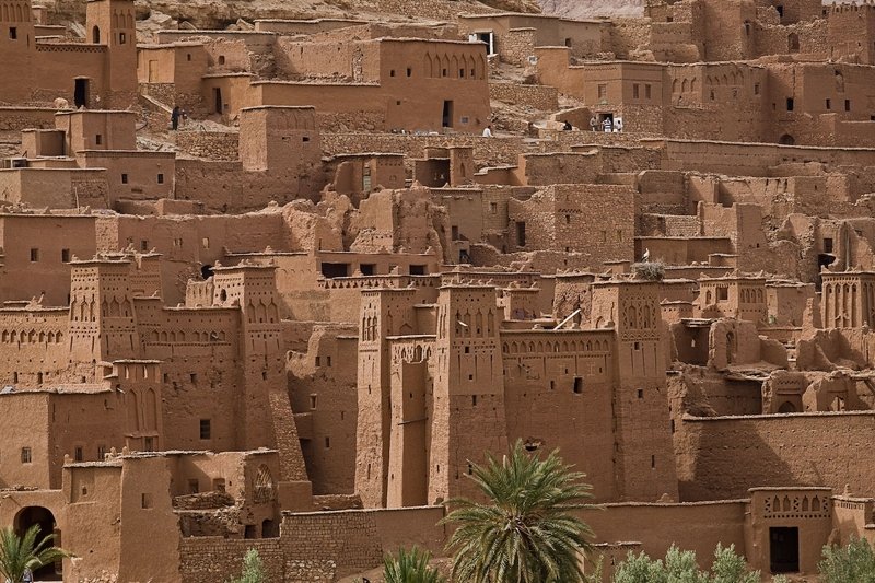 The fortress at the river, Casbah Ait-Ben-Haddou