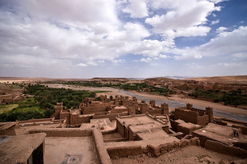 The fortress at the river, Casbah Ait-Ben-Haddou