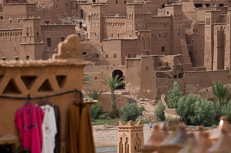 The fortress at the river, Casbah Ait-Ben-Haddou