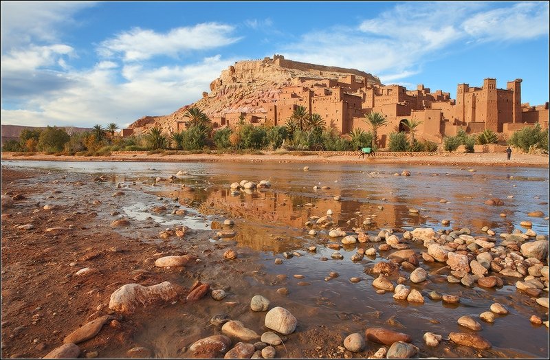 The fortress at the river, Casbah Ait-Ben-Haddou