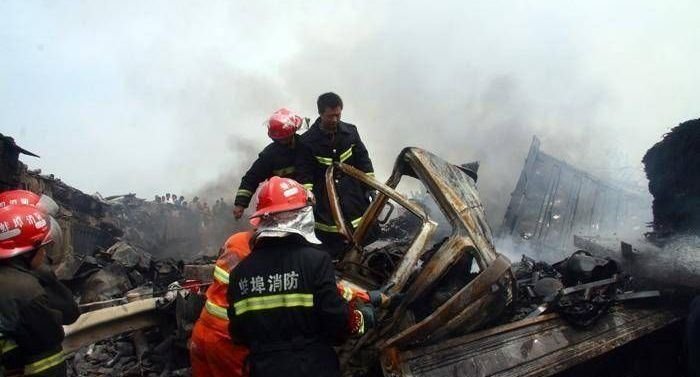 HIghway accident, China