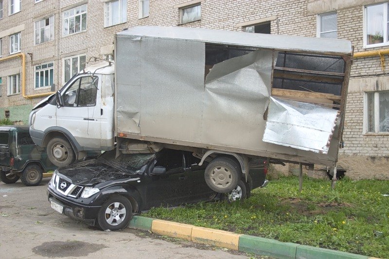 Tornado in Sergiev Posad