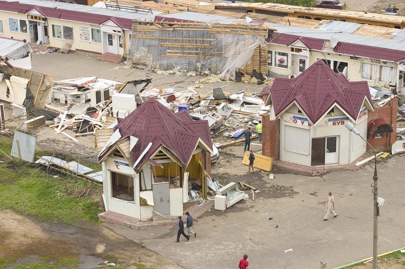 Tornado in Sergiev Posad