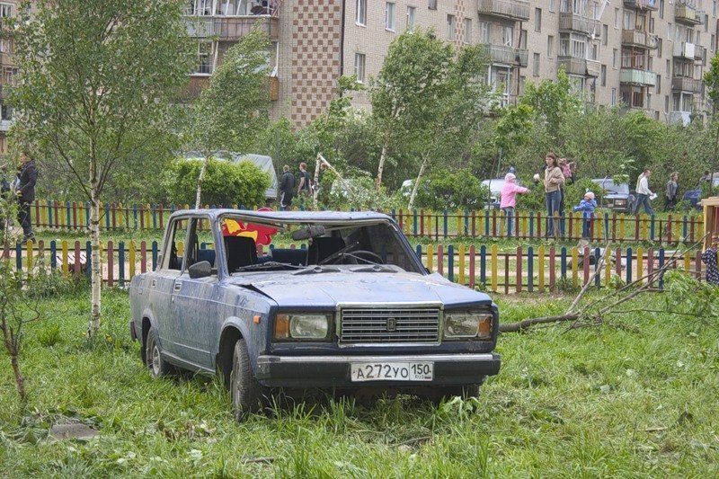 Tornado in Sergiev Posad