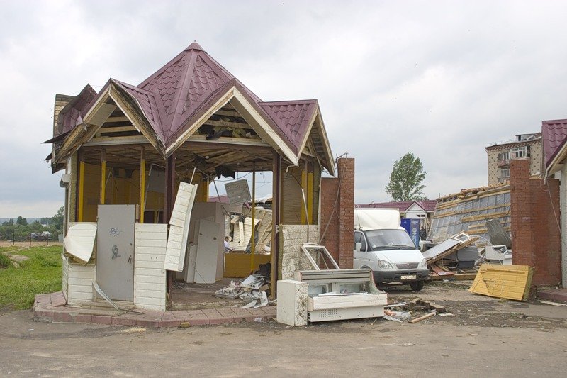 Tornado in Sergiev Posad