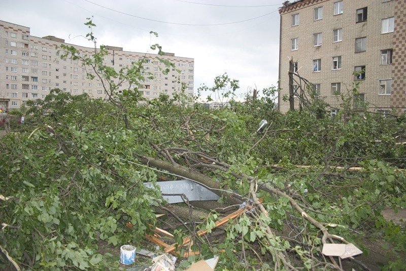 Tornado in Sergiev Posad