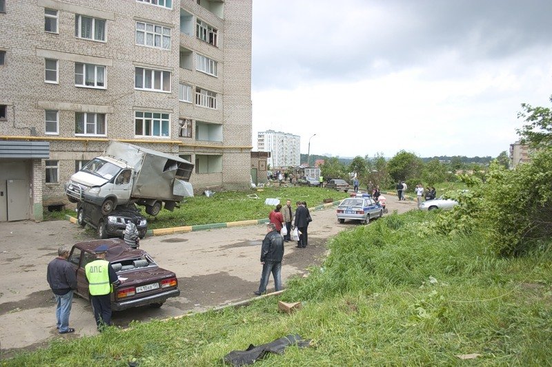 Tornado in Sergiev Posad