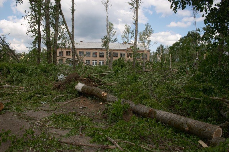 Tornado in Sergiev Posad