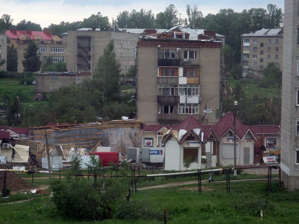 Tornado in Sergiev Posad