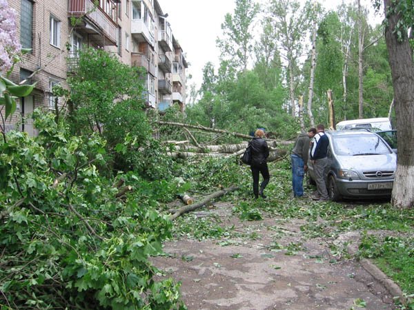 Tornado in Sergiev Posad