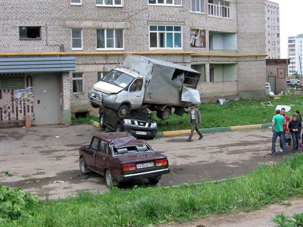 Tornado in Sergiev Posad