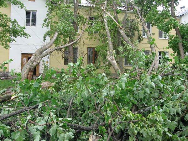 Tornado in Sergiev Posad