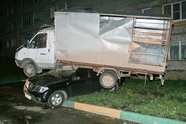 Tornado in Sergiev Posad